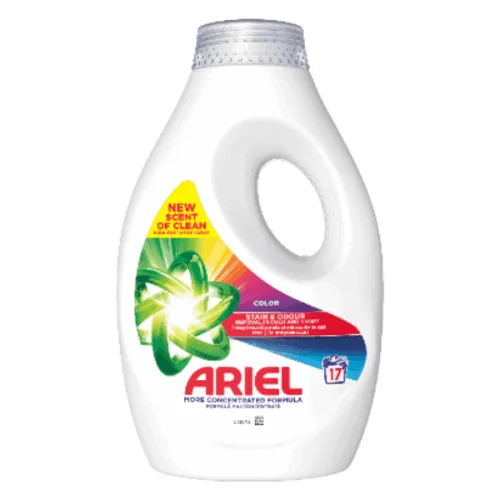 Течен перилен препарат за Цветни тъкани Ariel 765мл.