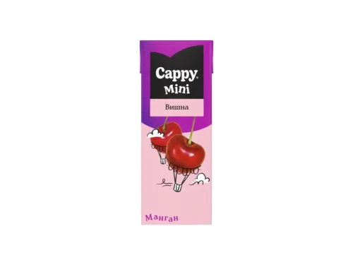Напитка Плодова Cappy Вишна 200мл Тетрапак