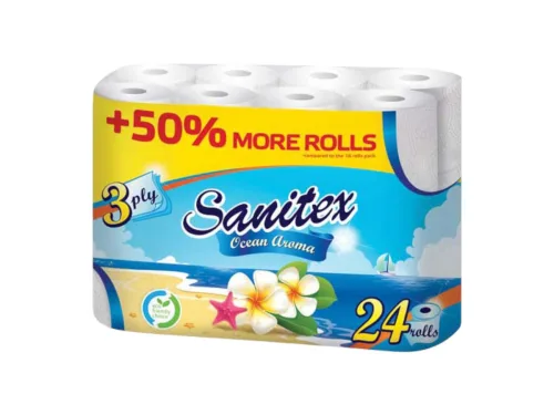 Тх Sanitex Ocean Aroma 24 Бр Трипластова Аромат. Пак
