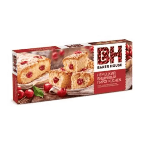 Сладкиш Пирог с вишнев пълнеж Baker House 350гр. - Baker House