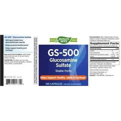 GS-500 Glucosamine Sulfate - Nature's Way