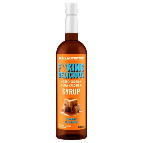 F**King Delicious Syrup Zero - Toffee - Диетичен Сироп, Разфасовка 490ml - Allnutrition