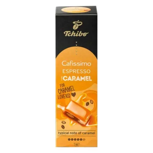 Капсули мляно кафе Cafissimo Espresso Caramel Tchibo 10бр. - Tchibo