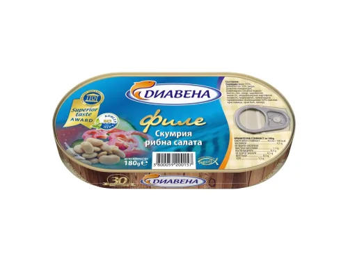 Скумрия ФИле Диавена Рибна Салата 180гр