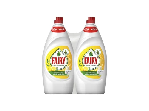 КТ Препарат За Съдове Fairy Лимон 2бр Х 900мл