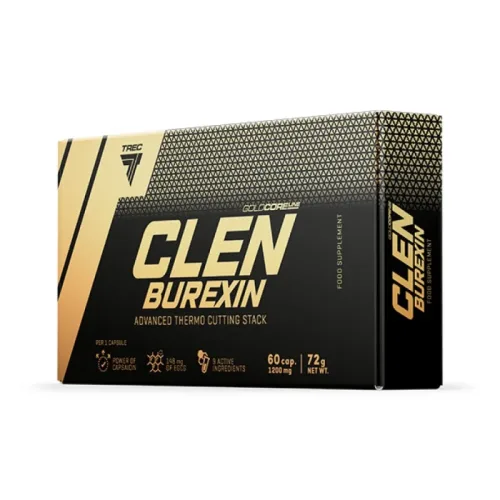 Gold Core ClenBurexin | Thermogenic Fat Burner / 90 капсули, 90 дози - Trec Nutrition