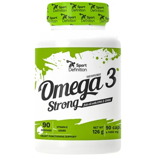 Omega 3 Strong / 90 Гел капсули, 30 дози - Sport Definition