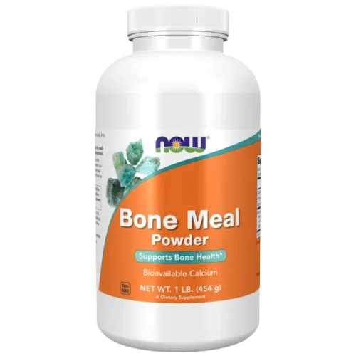 Bone Meal Powder | Excellent Calcium Source (162 дози) / 454 грама - NOW Foods
