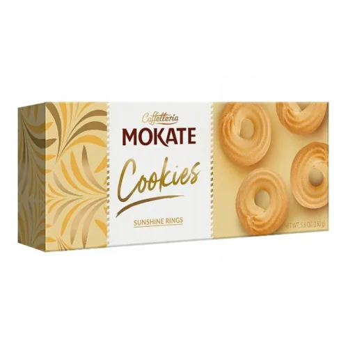 Бисквити sunshine rings Mokate 160гр.