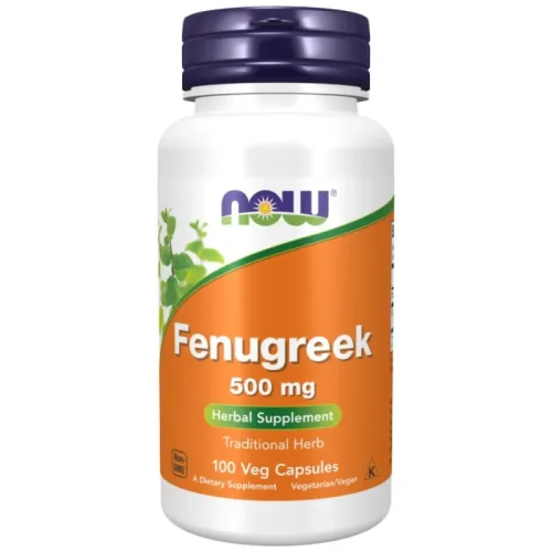 Fenugreek 500 mg (50 дози) / 100 капсули - NOW Foods