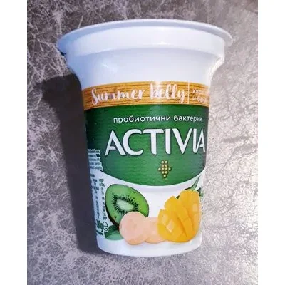 Млечнокисел продукт с КИВИ, МАНГО И БАНАН - Activia