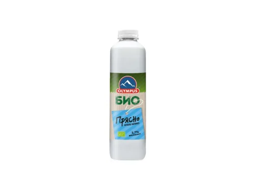 Мляко Прясно Био Olympus 3.7% 1л
