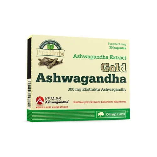 Gold Ashwagandha / 30 Caps - OLIMP
