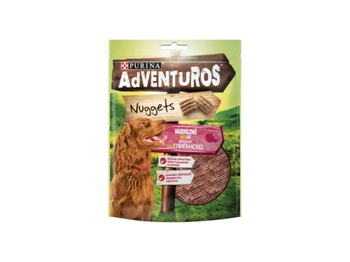Лакомство за Куче Adventuros Nuggets Глиганско 90гр