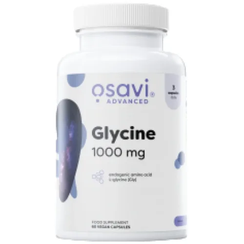 Glycine 1000 mg / 60 капсули, 60 дози - Osavi