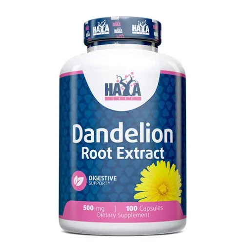 Dandelion Root Extract (2% Flavonoids) 500 mg / 100 Caps - Haya Labs