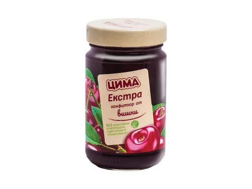 Конфитюр Cima Вишни С Парченца Плод 360гр То Буркан