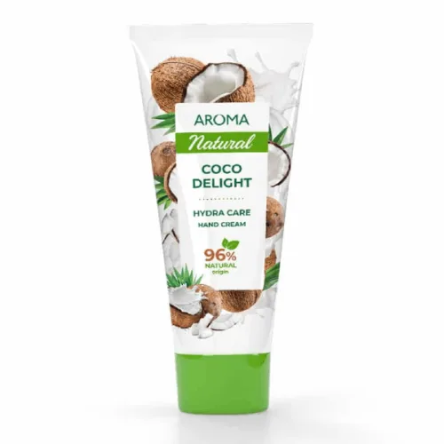 Крем за ръце Aroma natural кокос 2*75мл.