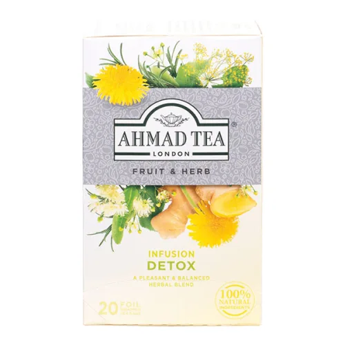 Чай Infusion Detox Ahmad Tea 40гр. 20бр. - Ahmad Tea