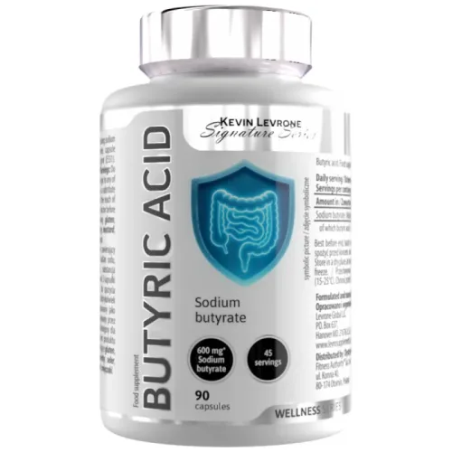 Levrone Wellness Butyric Acid 300 mg (45 дози) / 90 капсули - Kevin Levrone