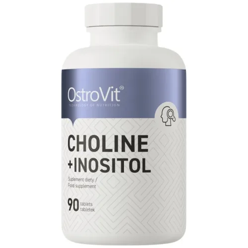 Choline + Inositol / 90 Таблетки, 90 дози / 120 Таблетки - OstroVit