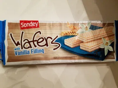 Вафла с крем с вкус на ванилия / Wafer with Vanilla Cream - Sondey