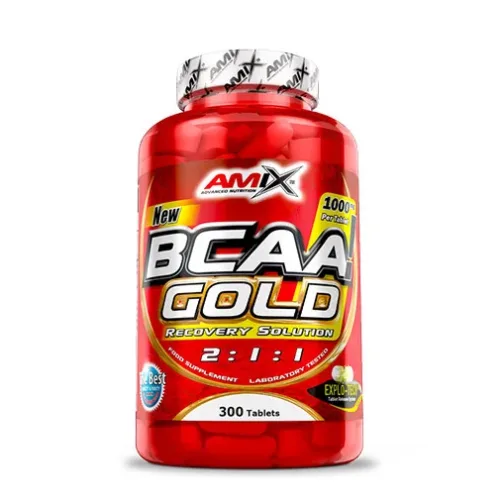 BCAA Gold / 300 Tabs (100 дози) / 300g - Amix