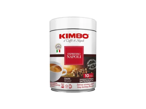 Кафе Kimbo Espresso Napoli 250гр Мляно Мет. Кутия