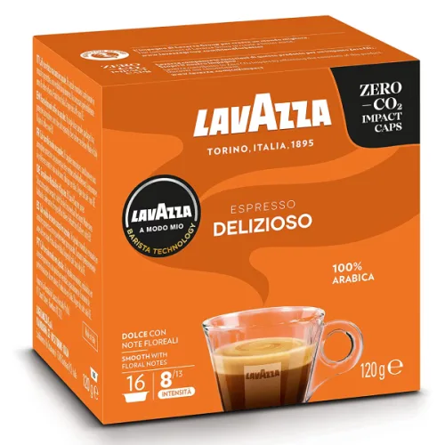 Кафе Lavazza A Modo Mio Espresso Delizioso капсули 16бр. - Lavazza