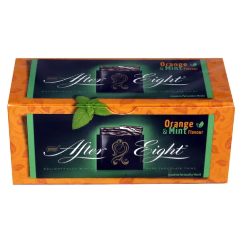 Шоколадови бонбони After Eight портокал 200гр. - After Eight