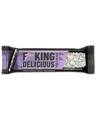 Fitking Delicious Protein Bar, бисквитки с крем, 55 g, AllNutrition - AllNutrition
