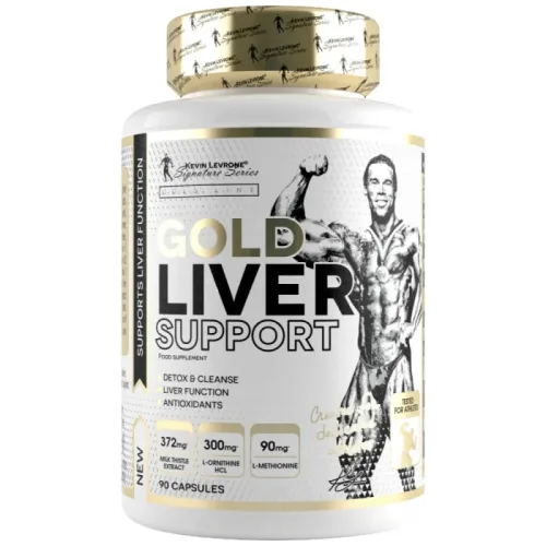 Gold Liver Support | Detox & Cleanse (30 дози) / 90 капсули - Kevin Levrone
