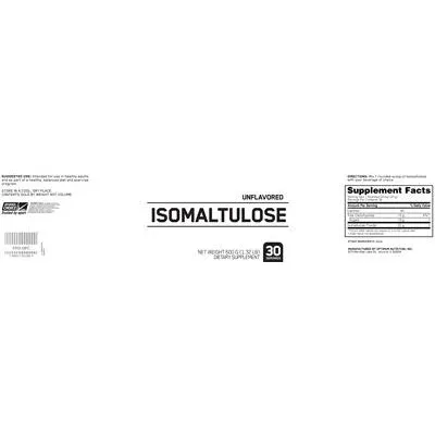 Изомалтулаза без аромат / Isomaltulose Unflavored - Optimum Nutrition