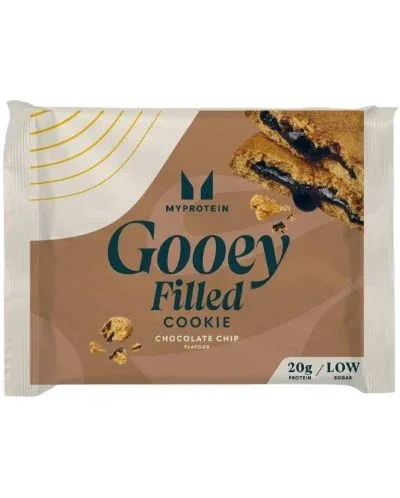 Gooey Filled Cookie, шоколадови парченца, 75 g, Myprotein - Myprotein