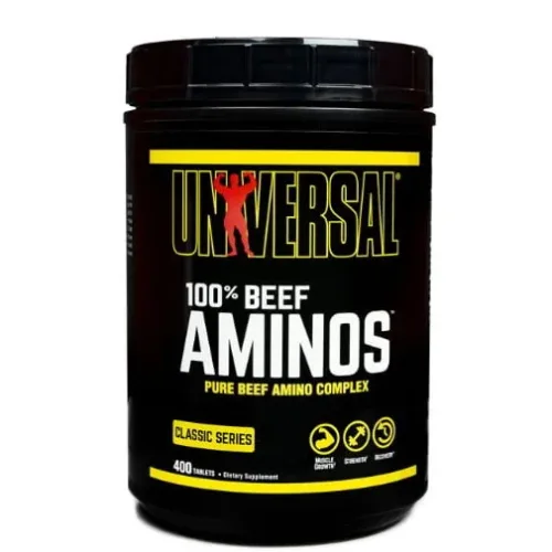 100% Beef Aminos 400 Tabs. (133 дози) - Universal