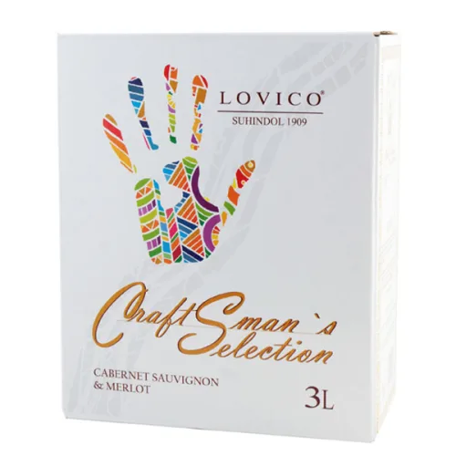 Вино Каберне и Мерло Craftsman`s Lovico 3л.