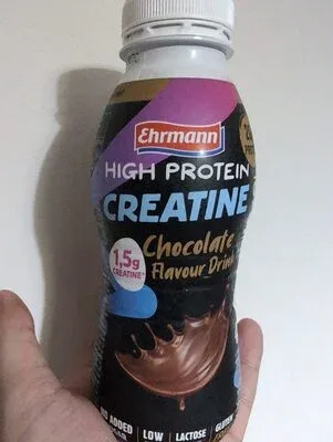 Напитка с високо съдържание на протеин и вкус на шоколад с креатин / High Protein Creatine Chocolate Flavour Drink - Ehrmann