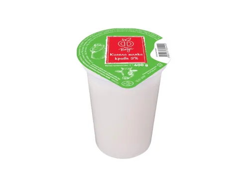 Мляко Кисело Ф Вкус 2% 400гр
