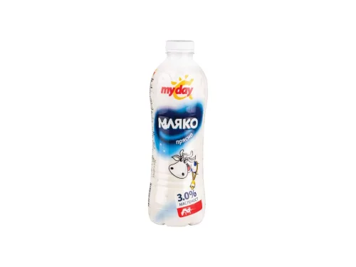Мляко Прясно My Day 3% 1л Бутилка Рпк