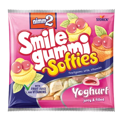Желирани бонбони Smile Gummi Softies Yoghurt 90гр. - Smile Gummi
