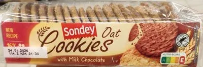 Овесени бисквити с млечен шоколад / Oat Cookies Milk Chocolate - Sondey