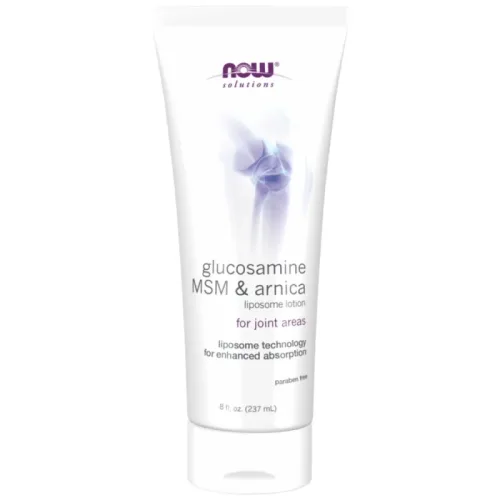 Glucosamine, MSM & Arnica Liposome Lotion / 237 мл - NOW Foods