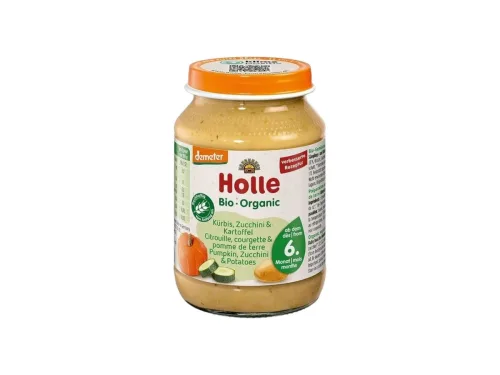 Пюре Био Holle Тиква,Таквички,Картофи 190гр