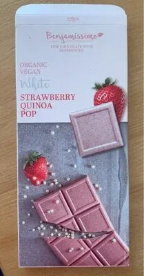 Веганска шоколадова паста с ягоди и киноа BIO / Vegan Strawberry Chocolate with Quinoa BIO - Benjamissimo