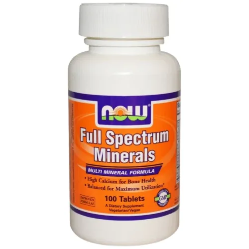 Full Spectrum Minerals / 100 Таблетки - NOW Foods