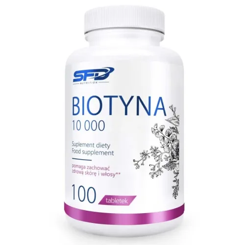 Biotin - Биотин, Разфасовка 100 tabs - SFD