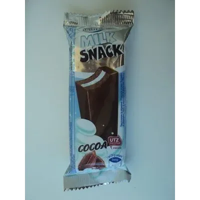 Батон Milino с кремообразна млечна плънка и какаова глазура / Milino Baton with creamy milk filling and cocoa glaze - Milino