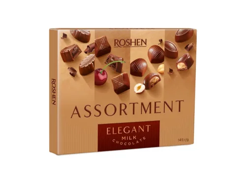 Бонбони Roshen Assortment Елегант 145гр Кутия55629