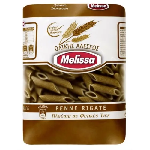 Макарони Пене Ригате пълноз. Melissa 500гр. - Melissa