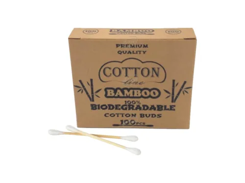 Клечки За Уши Cotton Line Биоразгр. Bamboo 100бр